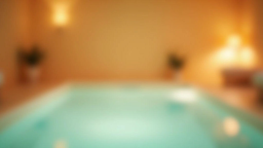 Wellness spa treatment room