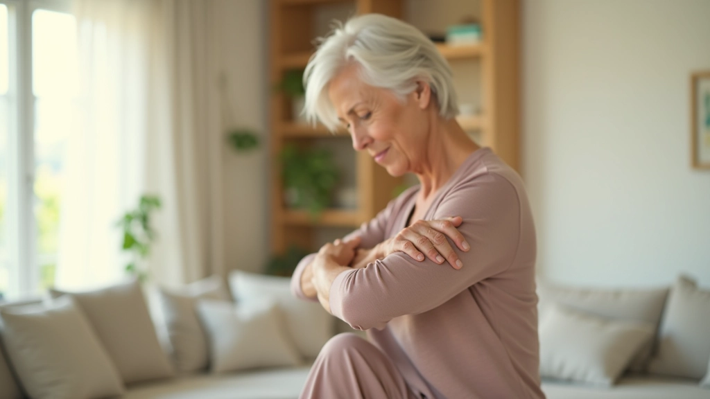Person doing gentle stretching exercises at home to maintain wellness benefits after spa treatment